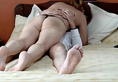 my friend's mature wife and i mutual masturbate then i creampie her pussy