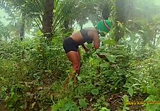 heart pounding as bbw king's wife gets bush fucked hard during village ritual