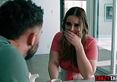 her huge tits heave desperately as this big cock teen 18+ codi vore begs for rough home fuck to stay warm