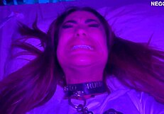 i put collar on slut wife to obey then wrecked her ass with giant cock