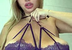 Imagine those two huge natural saggy tits cans overflowing with sweet bouncy allure