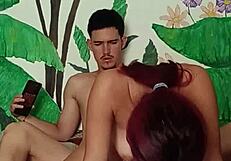 stepbrother pounds me next to stepdads