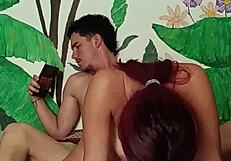 stepbrother pounds me next to stepdads