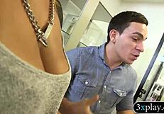 Random Women Flash Natural Big Tits In Public Reality Challenge