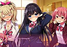 Chikage's Massive Tits and Ass Take Monster Cock Creampie in Hentai Anime Fuck Fest