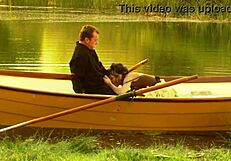 wanna see cytherea fucked hard doggystyle in canoe with big tits?