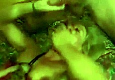 Sexy Granny Threesome: Old Women Deepthroat Facial Cumshot Orgy Party!