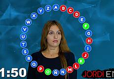 Myss Alessandra Plays Sexy Game Parody For Big Cock Prize With Deepthroat Cowgirl Riding