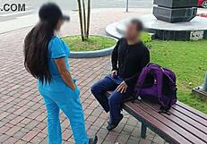 can you believe mexico's nurse secretary invites guys home for wild fun?