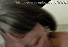 whoa we both pissed everywhere and it splashed right in her face and mouth