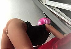 Defenseless Young Fuck Doll Trapped Outdoor by Cruel Stepmom Sex Toy