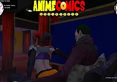 joker's heart races fucking prostitute harley quinn in wild comic passion 