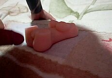 Skinny tattooed twink bares it all for rough bareback creampie humiliation