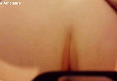 wanna see this big beautiful ass bounce on huge cock pov doggystyle creampie