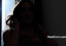 Pretty babe's monthly anal ritual balances her chakras hardcore