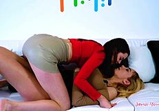 hey check out our real threesome with these horny teens