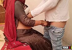 Punjabi girl rides Rakesh Bihari hard cum lands on pussy part 2