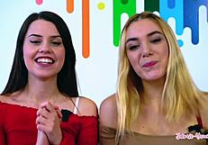 hey check out our real threesome with these horny teens