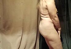 wanna see my slave striptease with magic wand orgasms?