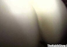 Selah Rain slams cock deep in her asshole bent over booty up