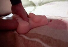 Skinny tattooed twink bares it all for rough bareback creampie humiliation