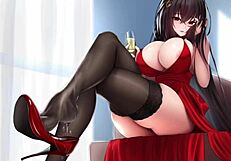 check out these hot anime feet closeups