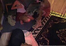 Emo Arab Teen in Army Uniform Fingers to Solo Orgasm First Time