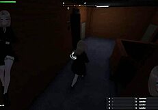 Anime Exhibitionist Teen Flashes Big Tits Secretly