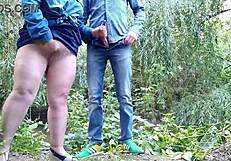 thick thighs in pantyhose make masturbating mature mother-in-law so tempting i explode