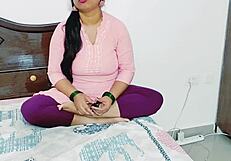 desi stepsis pussy throbs from my hard dirty pounding