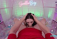 petite college babe, wanna suck this monster cock deep?