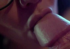 Lecherous Milf Craves Deepthroat on Her Boy's Monster Cock