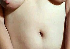 pinay mommy's big tits bounce as she rides cock bareback??