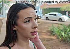 How does gih spanic fit 3 monster cocks in tight ass bareback dap with dirty talk?