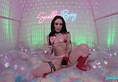 petite college babe, wanna suck this monster cock deep?