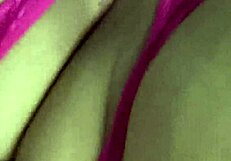 wet fuchsia thong pulled aside as curvy latina fingers big pussy lips moaning to orgasm pov