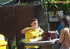 😏 brazilian bubble butt teen picked up on street for cash bends over gets pussy destroyed doggystyle cumshot 💦