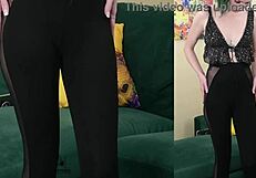 Kit Summers Models Leggings and Awful Shirt