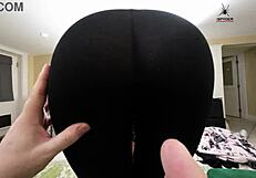 Kit Summers Models Leggings and Awful Shirt