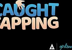 Horny Ashlyn Peaks Caught Masturbating by Roommate Siri Dahl!