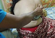 Hot Desi Housewife Gets Full Body Massage Hotel