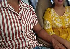 wanna see her huge tits bounce in public car flash risky fun?