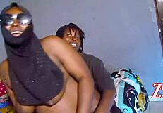 Chubby Big Ass Big Tits Lesbians Lick Pussy During Holiday Workout