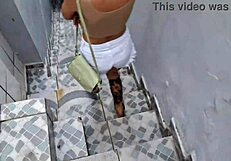 I ejaculated in my sister-in-law's panties while she masturbates nearby