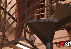 Busty Blonde Babe Delivers Sloppy Deepthroat to Monster Cocked Boyfriend in Dfxtra Action