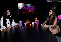 Brazilian Wife Tries Anal Creampie. Swingers Introduce Fetishes Slowly