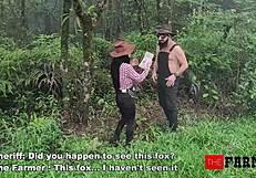 Thefarmer Welcomes Busty Latina Sheriff Cosplay Fuck