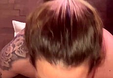 Bailey Base Craves Every Inch Of That Hard Cock Down Her Throat