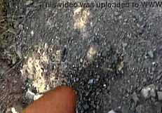 french nudist milf shocked catching voyeur on beach pussy