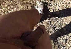 french nudist milf shocked catching voyeur on beach pussy